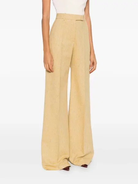 Pantaloni Valentino Garavani galben