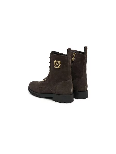 LOVE MOSCHINO Gležnjače smeđa