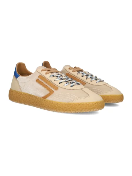 Sneakersy Puraai zamszowe beżowe