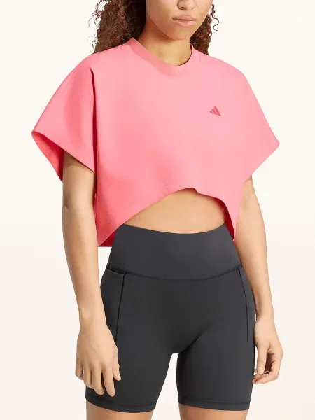 Adidas Tričko Primelift Workout Graphics světle červená
