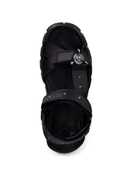 Sandale New Rock chunky negru