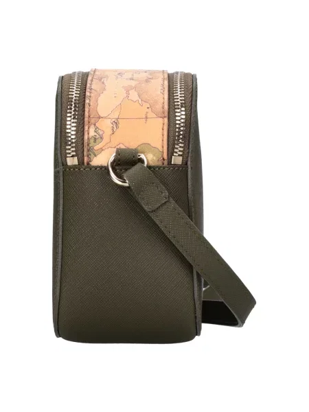 Torebka crossbody Alviero Martini 1a Classe skórzana zielona