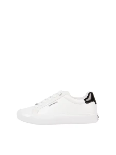 Trampki Calvin Klein koronkowe białe