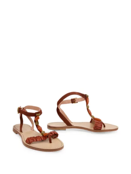 Sandale Alberta Ferretti maro