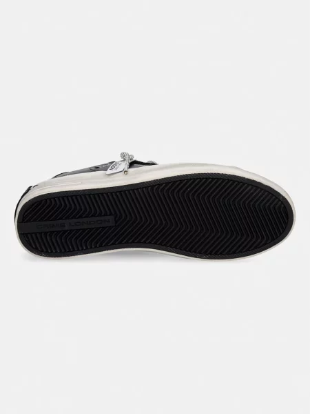Crime London DELUXE WEDGE sportcipő női bőr fekete