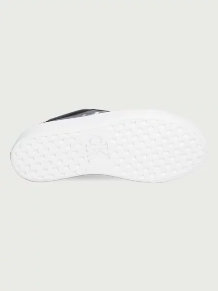 Calvin Klein VULC FLATFORM LACEUP LOW LTH sportcipő női fekete