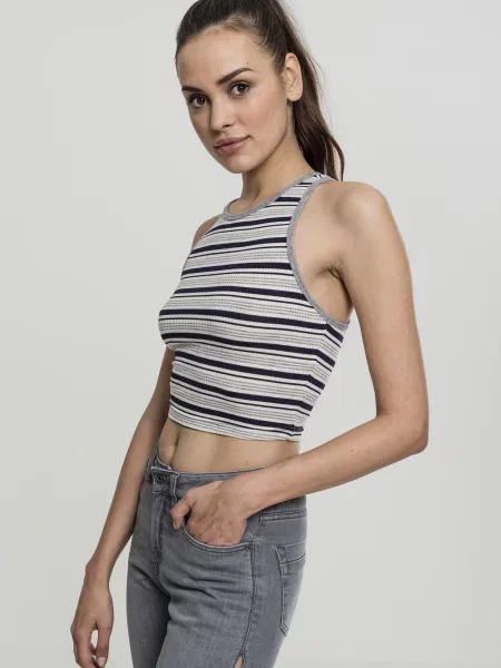 Top Urban Classics w paski biały