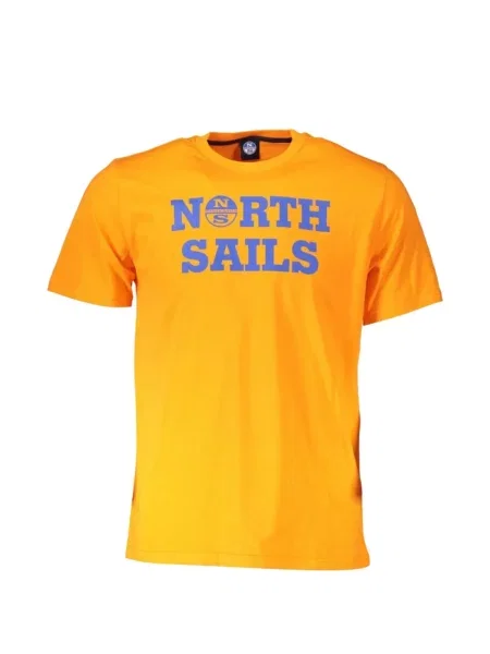 Tricou North Sails cu imagine portocaliu