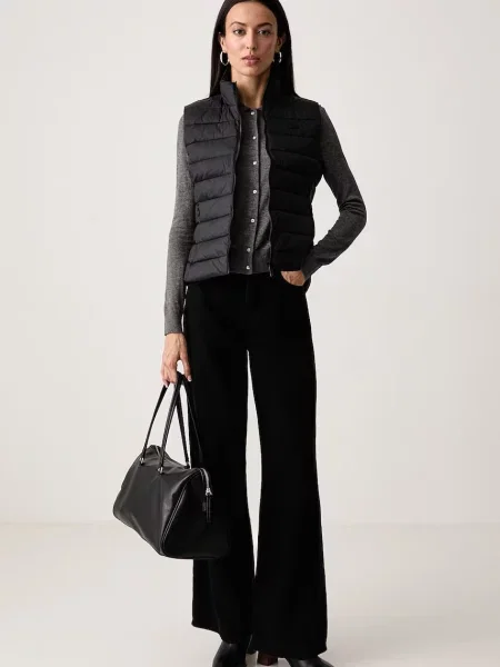Lacoste vestă pentru femei negru