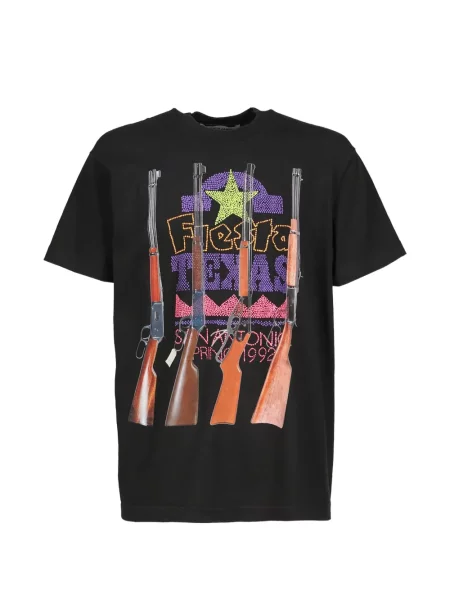 Tricou Joshua J. cu imagine negru