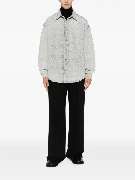 Cămașă Emporio Armani albastru