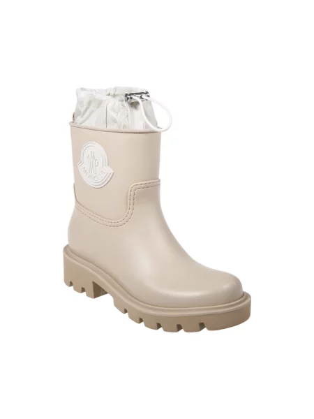 Botki Moncler beżowe