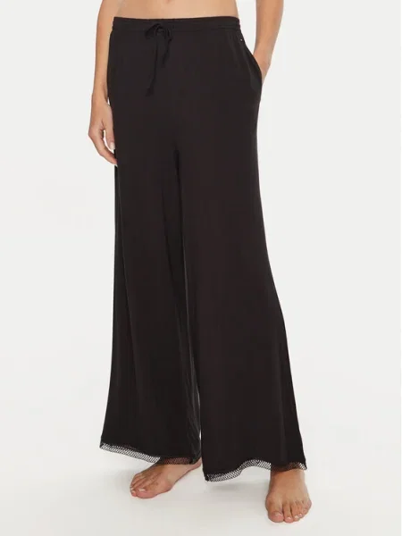 Tommy Hilfiger Долнище на пижама черен