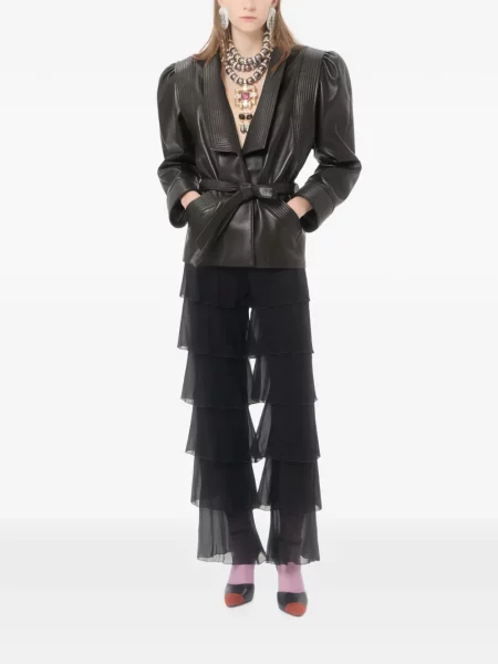 Pantaloni Valentino Garavani negru