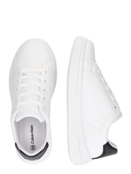 Sneakersy Calvin Klein S biela