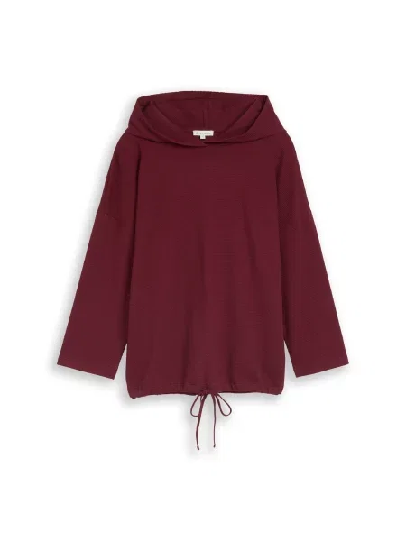 TOM TAILOR Tricou carmin roșu