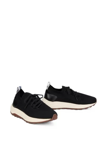 Sneakerși Fedeli tricotate negru