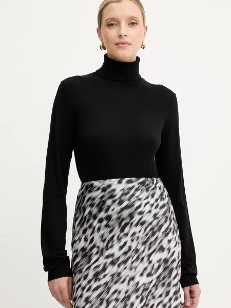 Светр Silvian Heach SESIN легкий гольф чорний