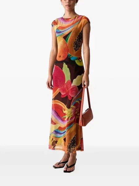 Rochie Never Fully Dressed cu imagine plasă