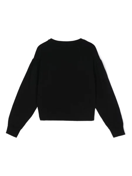 Sweter dziecięcy Moschino czarny