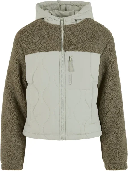 Urban Classics Geacă de primăvară-toamnă deschis / kaki gri