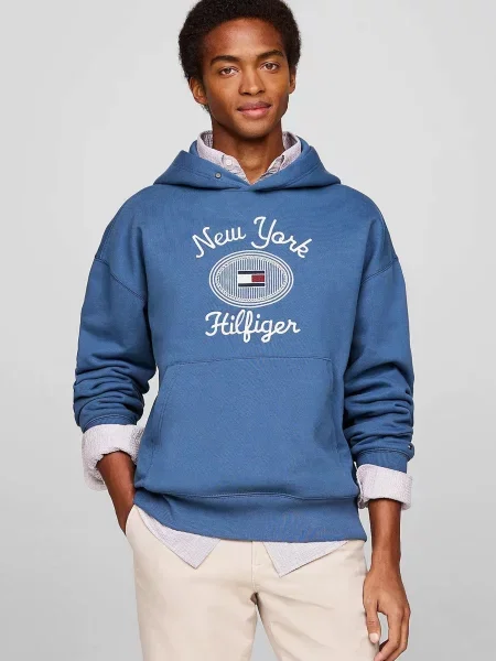 Толстовка Tommy Hilfiger синя