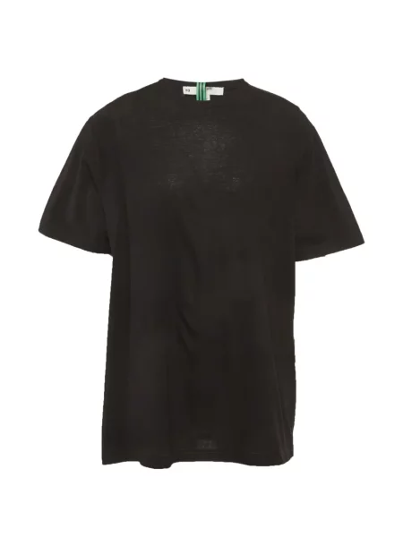 Tricou Y-3 cu decolteu rotund negru
