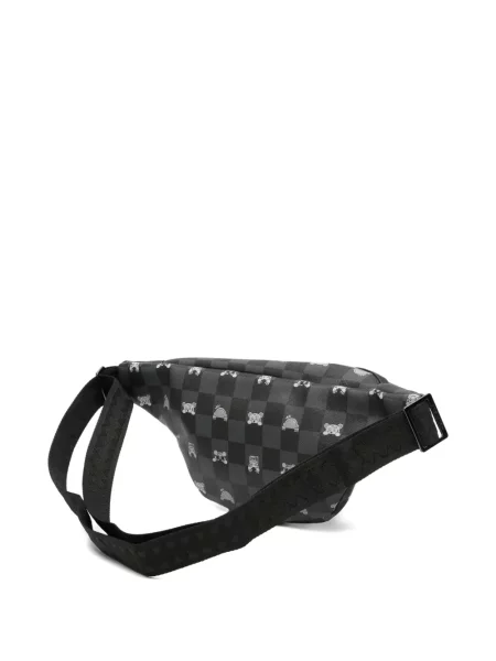 Cu centură curea Sprayground în carouri negru