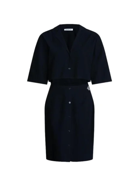 Rochie din denim Calvin Klein Jeans