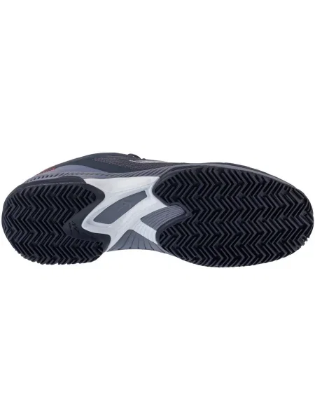 Tenisové topánky Mizuno Wave Exceed Court CC odyssey gray/white/blue granite biela