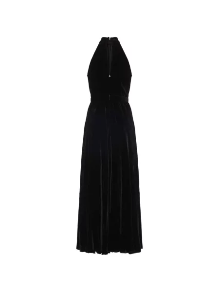 Rochie Raquel Diniz cu gât halter negru
