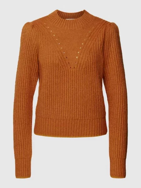 Sweter z dzianiny z fakturowanym wzorem Scotch & Soda