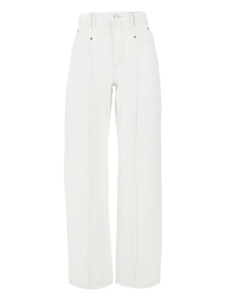 Jeansy Isabel Marant białe