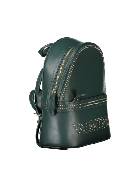 Lniana torebka Valentino By Mario Valentino zielona