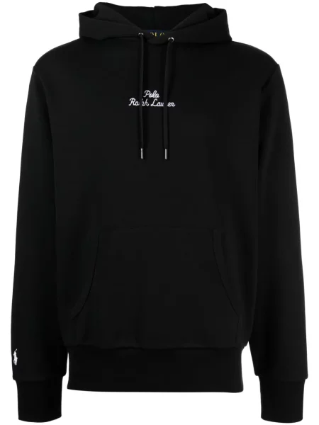Polo Polo Ralph Lauren cu broderie negru
