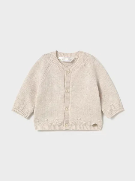 Mayoral Newborn кардиган для немовлят з бавовною