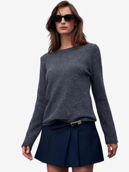 Dilvin Svetr Pullover antracitová