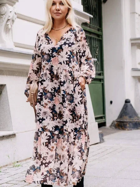 Макси рокля Lemonada черно