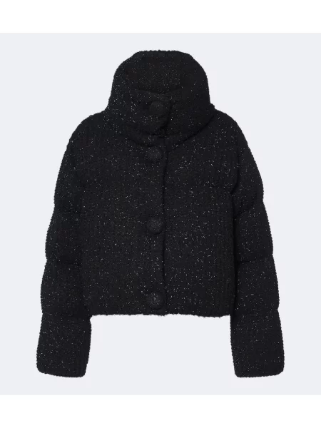 Geacă cu puf Moncler negru