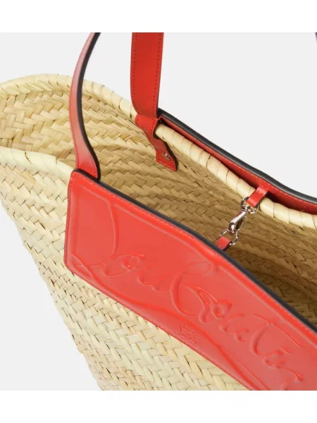 Geantă Christian Louboutin bej