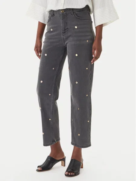 LOLA CASADEMUNT Jeansy Straight Fit szary