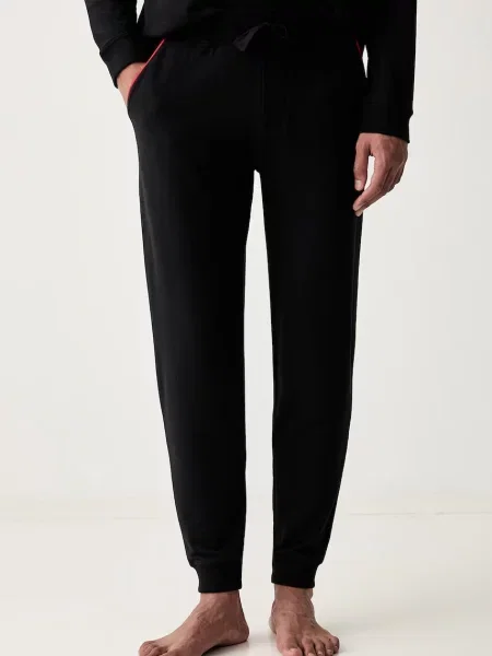 HUGO pantaloni de loungewear pentru bărbați cu NOAH PANTS negru