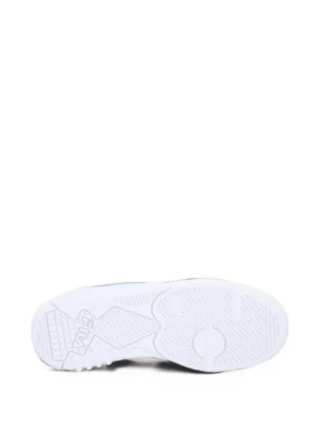 Sneakerși Fila cu autograf alb