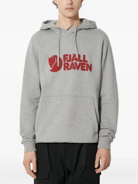 Hanorac cu glugă Fjallraven gri
