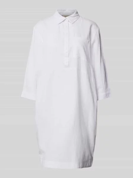 Sukienka koszulowa o długości do kolan z model ‘Laluna’ Free/quent biała