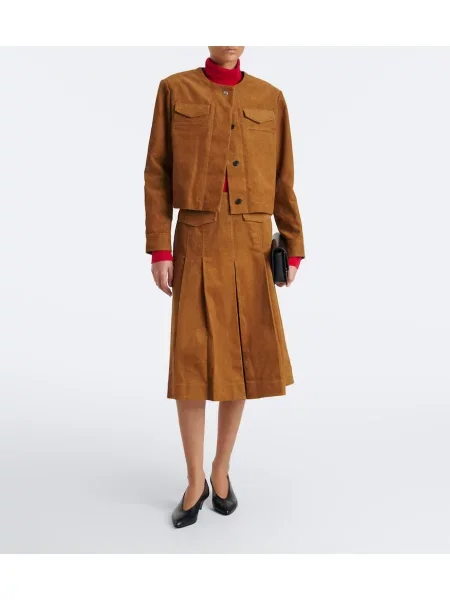 Bunda Tory Burch hnedá