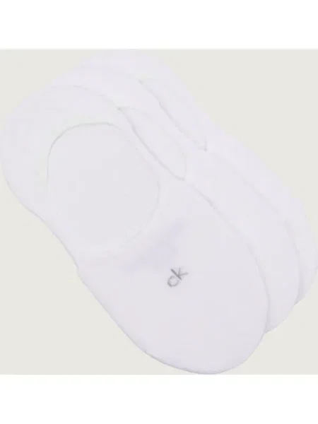 Calvin Klein Șosete/tălpici 3 pack alb
