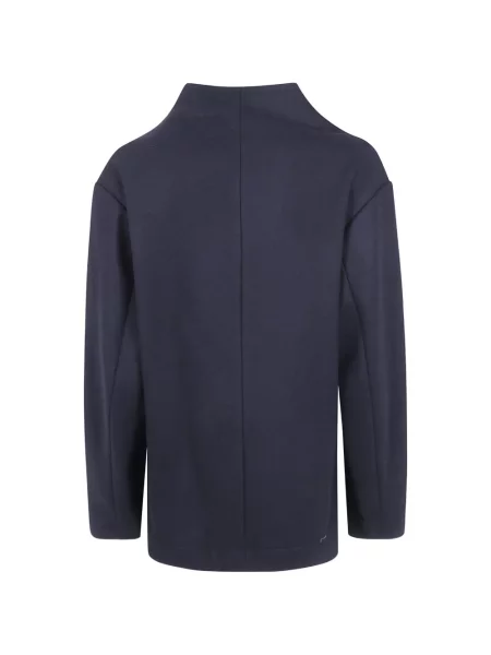 Geacă Yohji Yamamoto asimetrică negru