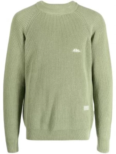 Pulover Advisory Board Crystals cu broderie verde