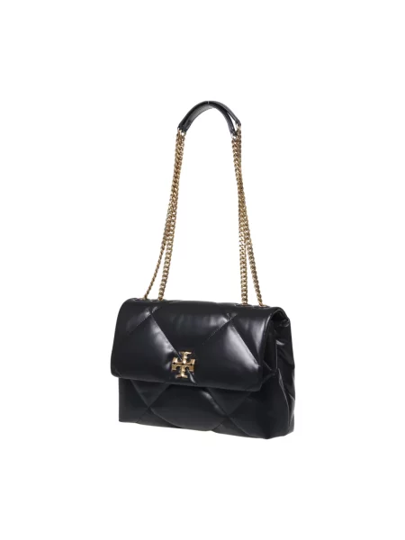 Torebka Tory Burch z nadrukiem czarna